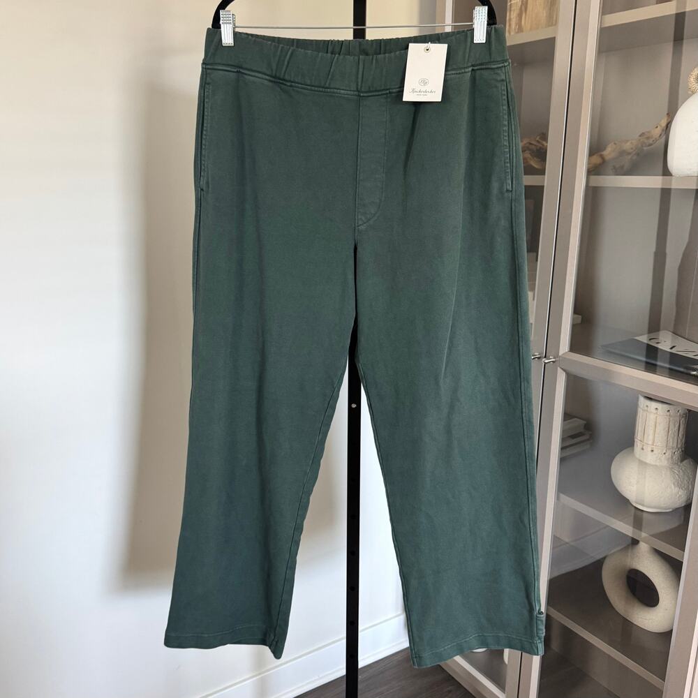 Knickerbocker Hunter Green Compact Trainer Sweatpants XL NEW Straight Track Pant